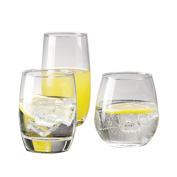 Bulk Wholesale Crystal Glass Water Cups | B2B OEM Logo Customization, | FDA Certified, Shatterproof