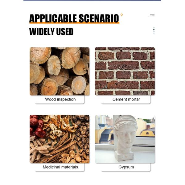 VICTOR 2GA Digital Wood Moisture Meter Handheld Humidity Meter