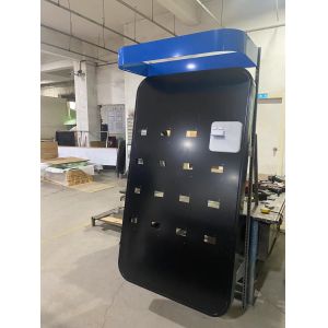 Quality Customization Grocery Display Stands Retail Display Unit Freestanding Rust Resistance for sale