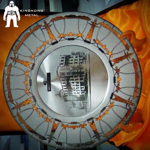 Round Square Rose Metal Gold Medal Prize Gold Medal For Team Competetion Running Match