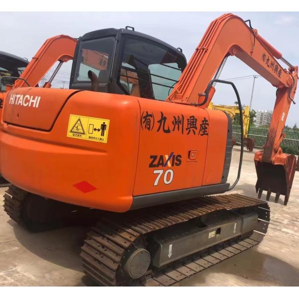 Powerful Engine Power System Japanese Hitachi ZX70 Excavator