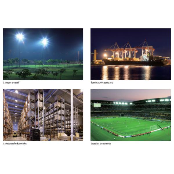 IP66 Waterproof LED High Mast Light 200W , High Luminous Warm White LED High Bay Fittings