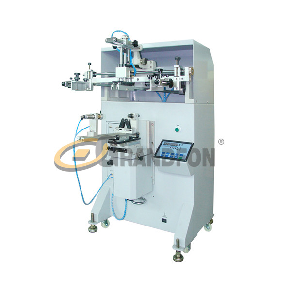Buy semi-automatic pneumatic plastic cosmetic bottle screen printing machine at wholesale prices