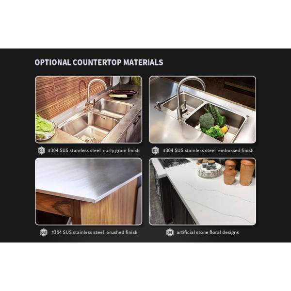 waterproof stainless steel kitchen cabinet for outdoor kitchen with BBQ