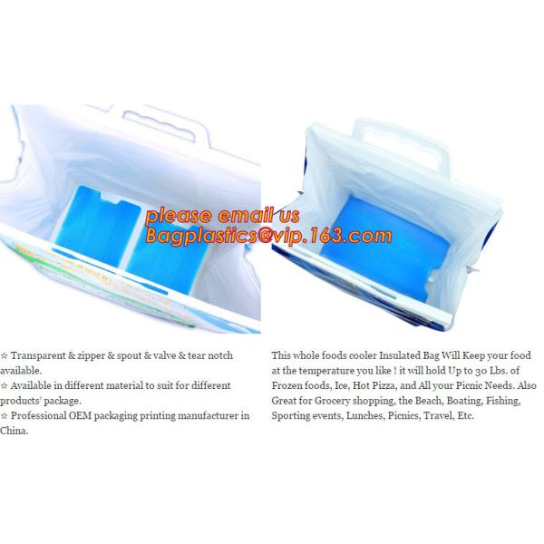 Foldable Lunch Insulated Cooler Bag Heated Food Delivery Bag Thermal Pizza Delivery Cooler Bag