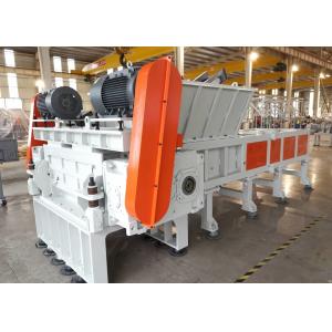 Quality JWELL Plastic Recycling Building Template Lump Drum Pallet Shredder for sale