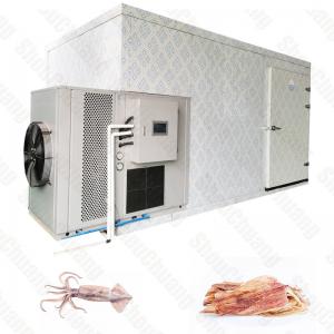 Quality 60 Trays Shrimp Cuttlefish Food Dryer Machine Heat Pump Hot Air Drying for sale