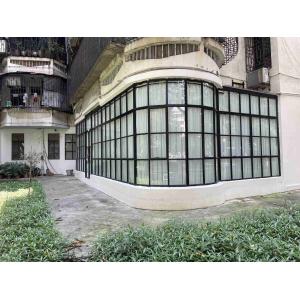 Quality High Security Aluminium French Doors Powder Coated With Hinges for sale