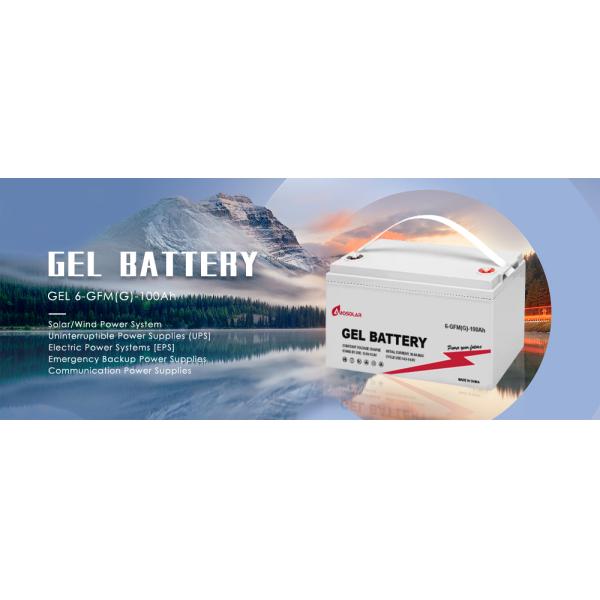12V 100Ah GEL Lead Acid Battery The Perfect Solution for Solar Energy Storage Systems