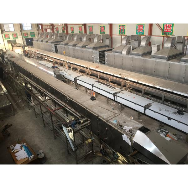 Mini Fried Instant Noodle Production Line 380V 415V 12 Months Warranty