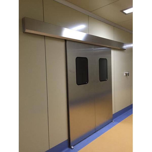 Automatic High Speed Cleanroom Door Polymer Air Tight Sliding Door