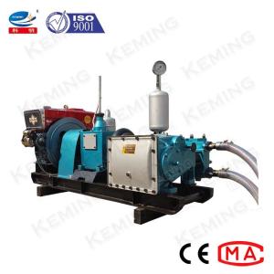 Quality 18hp Diesel Mortar Spray Rendering Cement Grouting Pump for sale