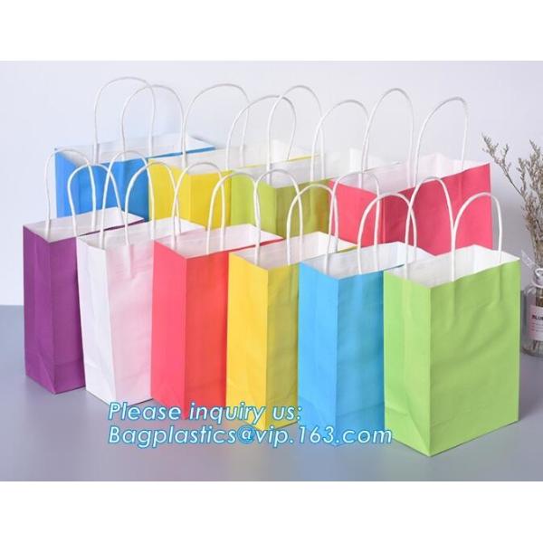 Elegant Embossed For Presents Clothing Wedding Birthday Bridal Baby Shower Paper Gift Bags Modern Fancy Cute Paper Premi