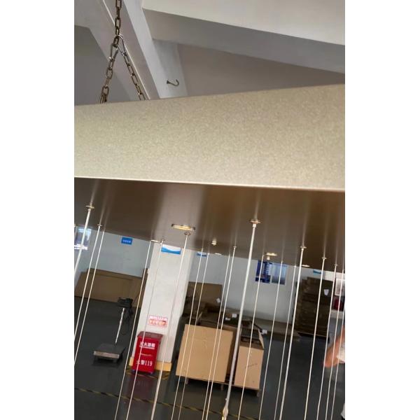 Nordic Duplex Building Light Luxury Crystal Creative Water Drop Chandelier