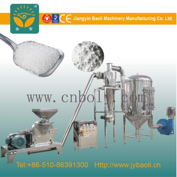 Sugar powder production line sugar powder making machine powder grinder machine