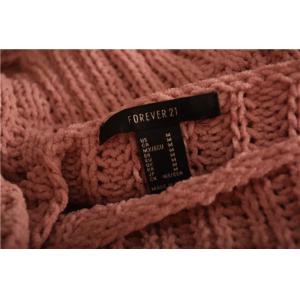 Autumn Modern Purple Womens Crop Top Sweater 100% Polyester