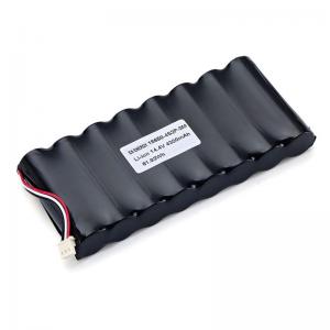China 14.4V 4300mAh Rechargeable Li Ion Battery Pack 4S2P 62Wh With Connector on sale