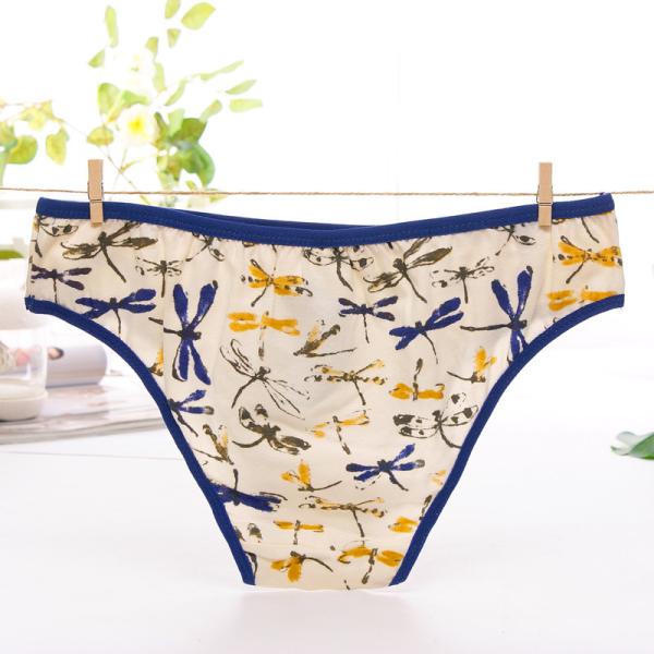 Indian Printing Lycra Cotton Young Girl xxx Panty Image