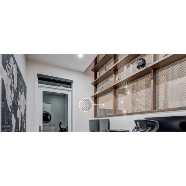 Woven Furniture Cabinet Mesh Inserts Wire Customized 60x120