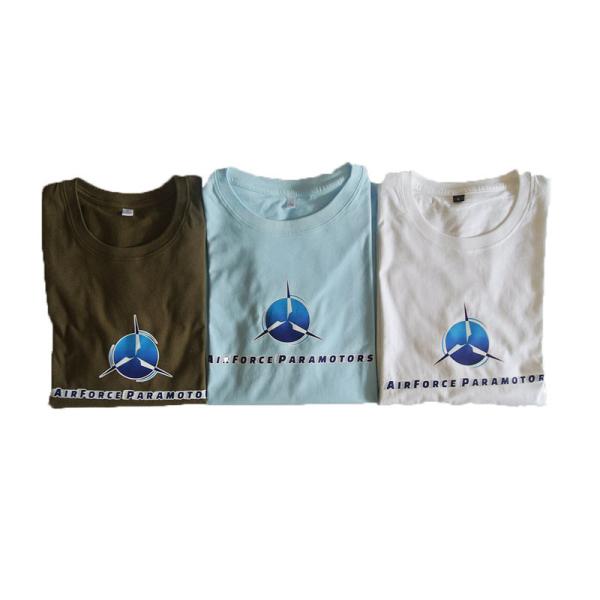 Custom Paragliding Paramotor short Sleeve T shirt Paragliding Pictogram Flight Sports cheap price fast delivery