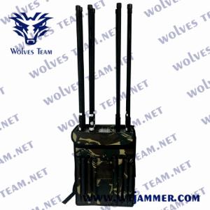 GPSL1 WIFI2.4G WIFI5.8G Anti Drone Jammers 1500 Meters Wifi Signal Blockers