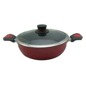 Quality IMITATE CAST ALUMINIUM PORCELAIN ENAMELLED NON-STICK POT for sale