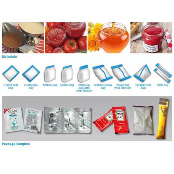 Liquid Automatic Sachet Filling Machine Paste Ketchup Sachet Packing Machine