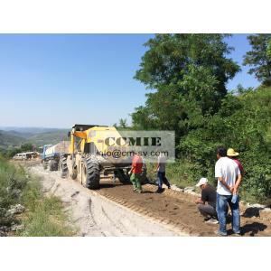Yellow 336 Kw Cold Recycler Machine , 2100rpm Asphalt Recycling Machine