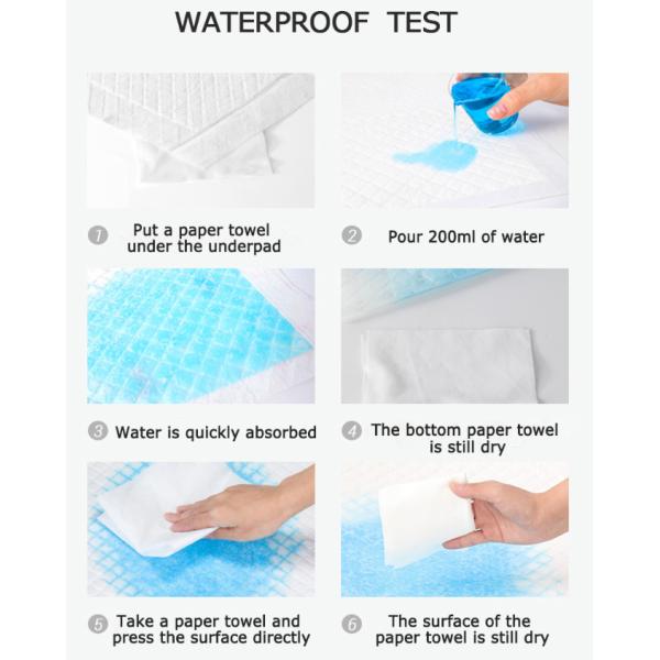 ISO Certified Super Absorbent Disposable Under pad 60*90cm for Hospital and Adult Care