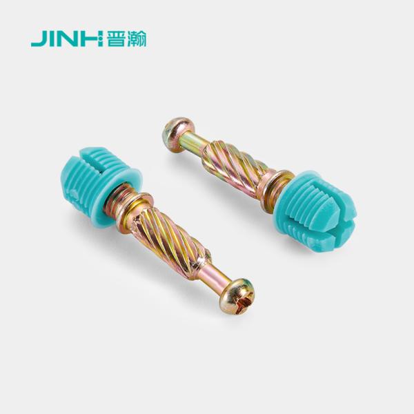 32mm Length Steel Minifix Cam Bolt, Cabinet Hardware For Flat-Pack Furniture