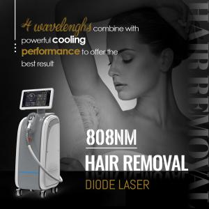 China Advanced High Power Diode Laser Hair Removal Machine 1200w TEC Cooling on sale