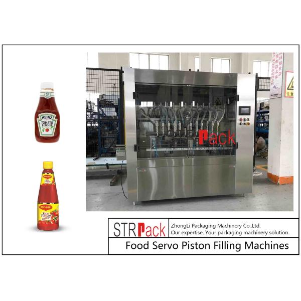 Automatic Tomato Paste Making Machine 30 - 50 Bottles/min Production Line