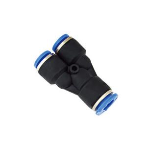 Quality PW Die - Down type Y Tee Plastic Pneumatic Air Fitting Three Way for sale
