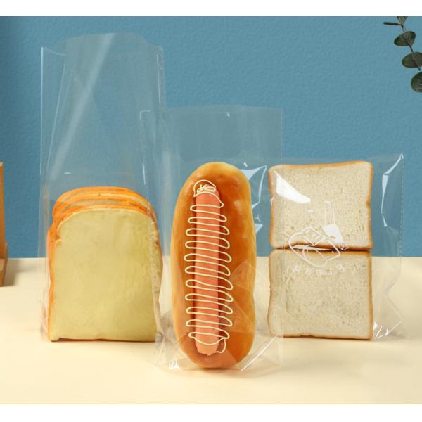 Food Storage Plastic Bread Bag With High Durability Transparent And More