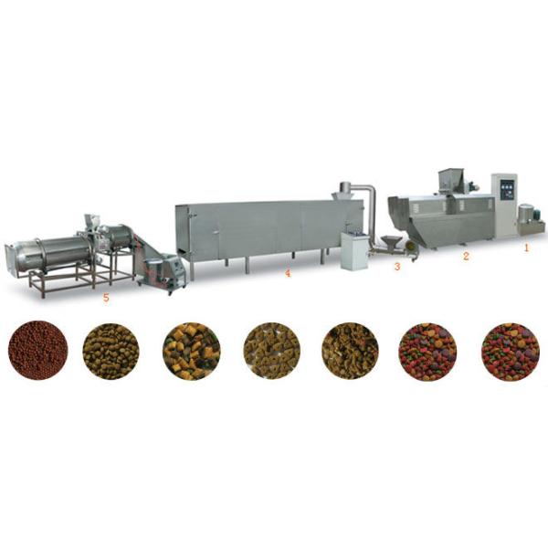 Industrial twin screw extruder pet food industry machinery