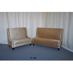 Quality Modern upholstered leather restaurant booth sofa (YL-66) for sale