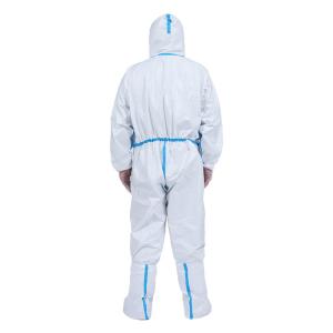 Quality Lightweight Disposable Isolation Gowns White Disposable Coveralls for sale
