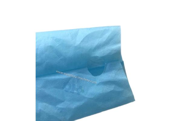 Automatic Ultrasonic Nonwoven Medical Protective gown Long Sleeve Cover Machine