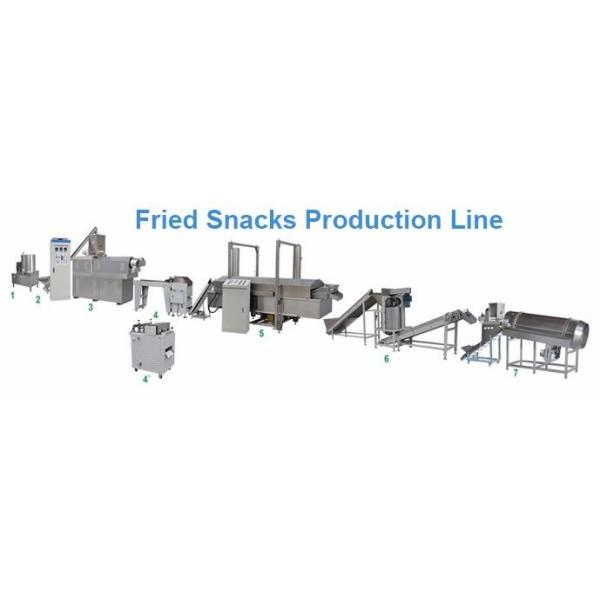 Wheat Rice Corn Snacks Making Machine High Capacity 200 - 240kg / H Steady Performance