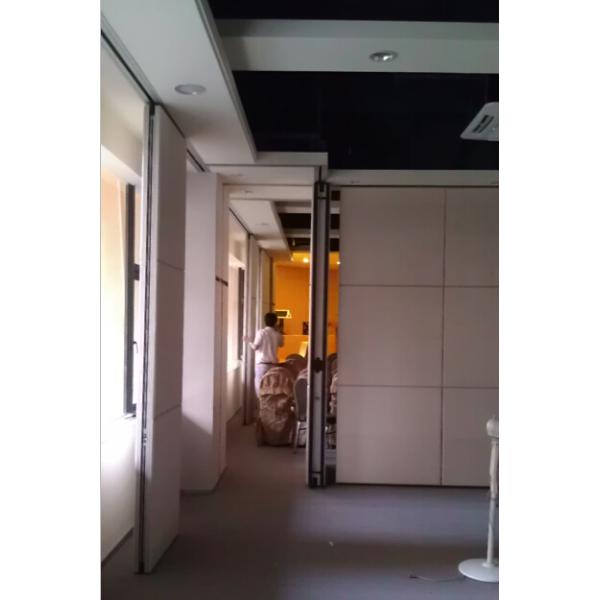 Partition Furniture , Veneer Wooden Partition Wall Ceramic Partition Ring