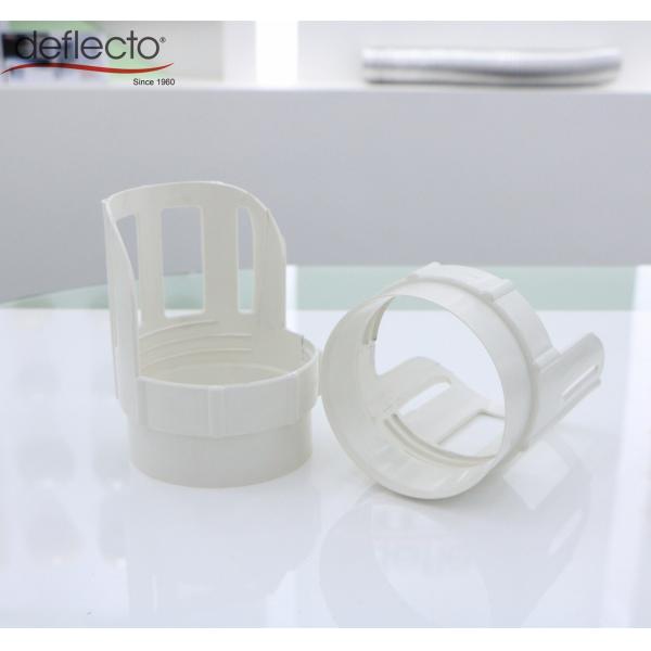 Easy Connecting Dryer Vent Hook Up Kit 4 Inch 100mm Aluminum Semi Rigid Flexible Duct