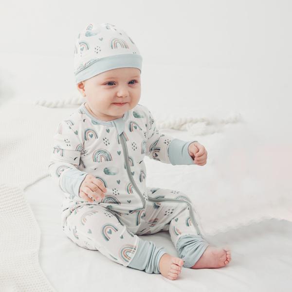 In Stock 2023 Bamboo Viscose Baby Sleep Rompers Organic Bamboo Baby Romper Newborn Reverse Zipper Jumpsuit Toddler Zip B