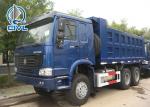 New Heavy Duty Dump Truck 25 - 40 Tons 6x4 Drive Type 266hp Engine 12 Speeds