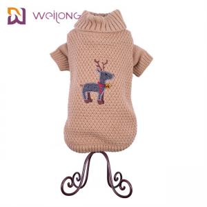 Quality Fleece Dog Hoodie Sweater Thermal With Hat Knitted Dog Jerseys Jumpers for sale