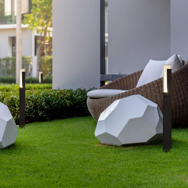 LED 7W IP54 Outdoor LED Garden Lights For Lawn Bollard Type Aluminum Shell