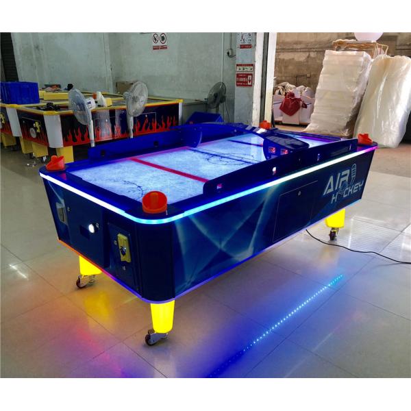 Indoor Playground Multi Pucks Air Hockey Table 2 Players With Electronic Scorer