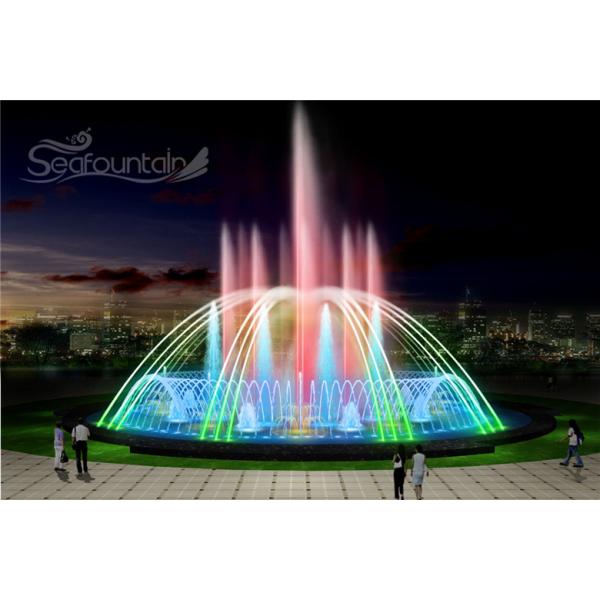 Dancing Music Stainless Pump Water Fountain
