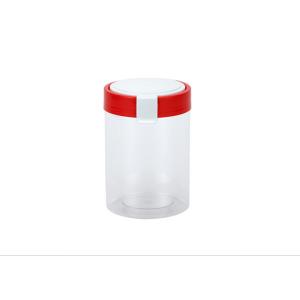 Quality 300ml 800ml PET Plastic Flower Tea Bottle With Screw Cap for sale