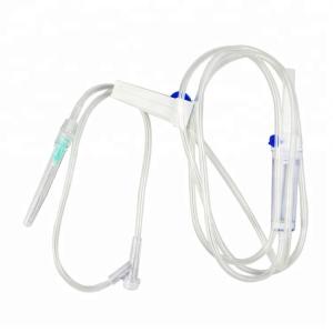 Medical Pediatric Disposable Infusion Sets , 150cm Luer Lock Infusion Sets