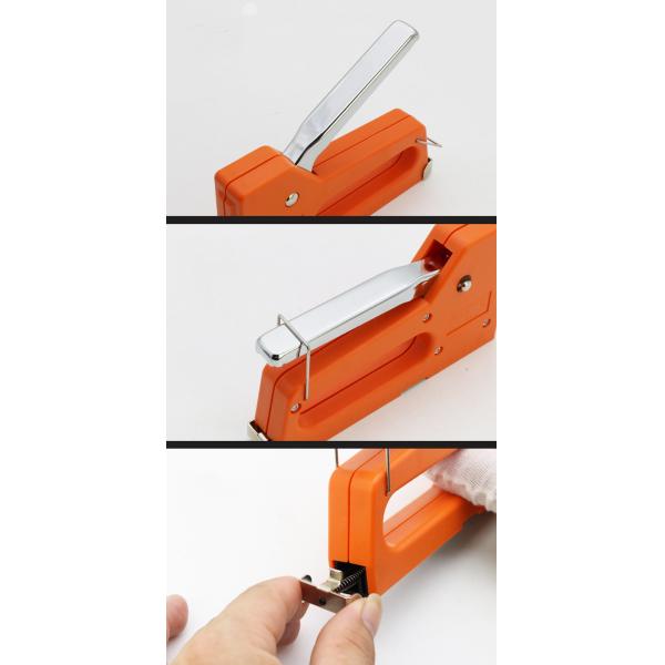 Hand Tacker Economy Style Plastic Manual Stapler for Decoration Upholstery